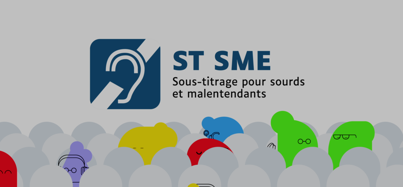 Visuel du Spot Ciné Sens ST-SME l'accessibilité du cinéma en salle
